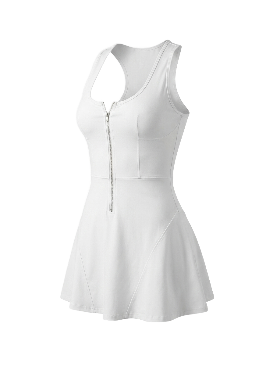 Court Muse Mini Dress floating cutout